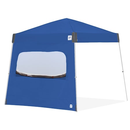 E-Z Up Sidewall, w/ Mesh Window, 12' W x 12' H, Royal Blue, Angled Leg SW3MW12RBAL